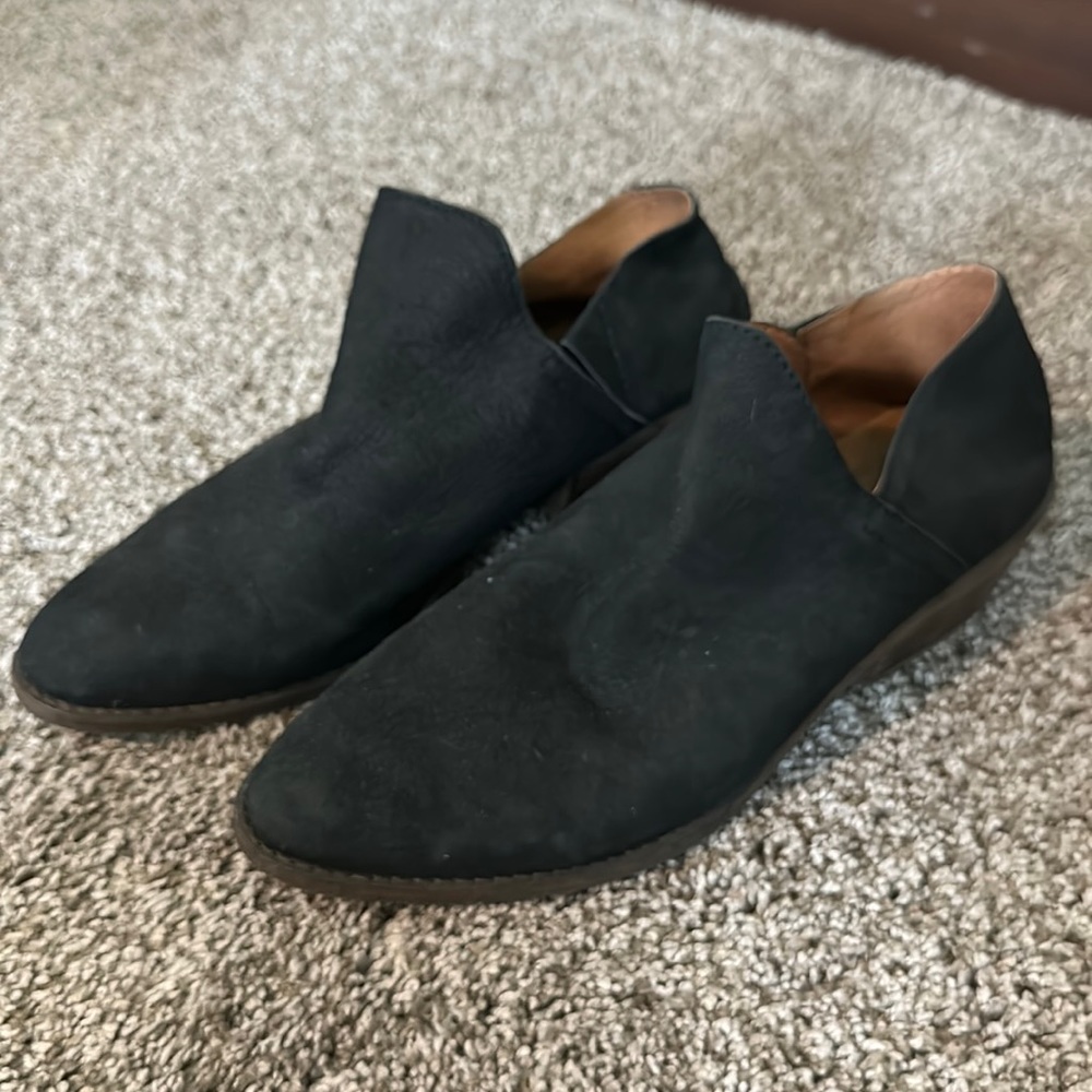 Lucky Brand Suede Ankle Booties